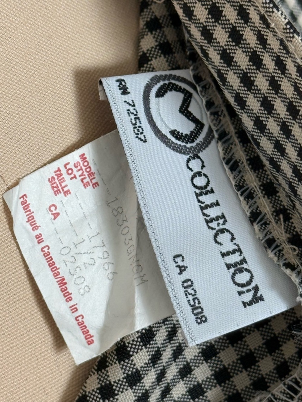Vintage Checkered Gingham Skirt - Picture 12 of 15